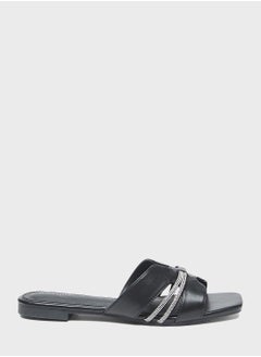 Buy Multi Strap Flat Sandals in UAE