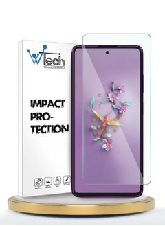 Buy HMD Crest Max 5G 2024 WTech Premium Series Curved Edges 9H 2.5D Tempered Glass Screen Protector - Clear in UAE