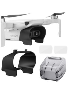 Buy Light Shield + Gimbal Protector + 2 Pieces Super Clear Lens Protection Film Set For DJI Mavic Mini / Mini 2 / Mini SE Drone, Drone Protection Accessories Light Shield Sun Cover Accessories in Saudi Arabia