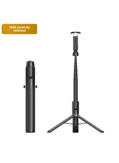 اشتري Multifunctional Desktop Tripod Phone Stand with Bluetooth Selfie Stick AB403-1.3m (black-red) في السعودية