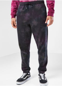 Buy Tri Dye Relaxed Fleece Pants in UAE