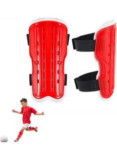 Buy Football Shin Pads Kids Shin Guards Kids Youth Shin Guards Beginner Elite Athlete Perforated Breathable Kids Shin Pad for Boys And Girls Football Games Leg Calf Protective Gear in Saudi Arabia