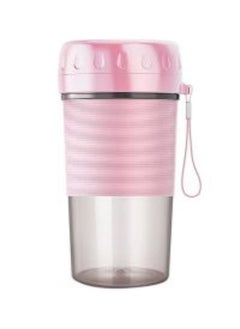 Buy Portable USB Rechargeable Handheld Juicer Blender 300 ml 10 W JCSP002 Pink in UAE