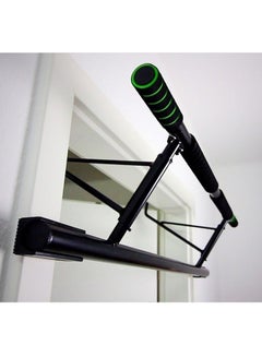 Buy ALCOACH Pull Up Bar, Folding Door Bar with Smart Hook, Foam Padded Grip, Protective Pad, Portable Fitness Pull Up Bar, Body Strength Training Equipment, No Screws Needed in Saudi Arabia