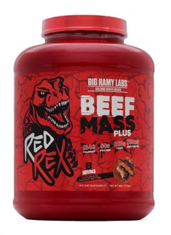 Buy REDREX -BEEF MASS PLUS-CHOCOLATE PEANUT BUTTER-2.72 kg in Egypt