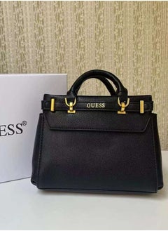 Buy Guess Fashion Womens NOELLE Shoulder Handbag Black in Saudi Arabia