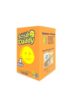 Scrub Daddy Sponge Set Color Variety Pack - Scratch-Free Multipurpose Dish  Sponge - BPA Free & Made with Polymer Foam - Stain, Mold & Odor Resistant  Kitchen Sponge (4 Count)