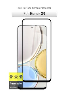 Buy Edge to Edge Full Surface Screen Protector For Honor X9 Black/Clear in Saudi Arabia