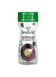 Buy Beech-Nut, Oatmeal Whole Grain Baby Cereal, Stage 1, 8 oz (227 g) in UAE