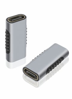 اشتري محول ، محول USB C ، وصلة USB C ، موصل من النوع C لموصل شاحن USB C ، موسع USB C 3.1 لأجهزة الكمبيوتر المحمول والكمبيوتر اللوحي والهاتف المحمول (عبوتان) في الامارات