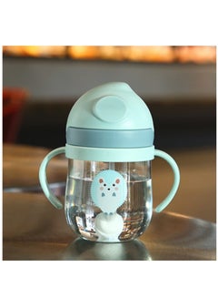 Buy Sippy Cup for Baby, Sippy Cup for Baby more than 6 months, Spill-Proof Sippy Cup, Toddler Cup with Straw and Handle, Anti-drop, Anti-leakage, Anti-choking for Boys Girls Child 250ml in Saudi Arabia