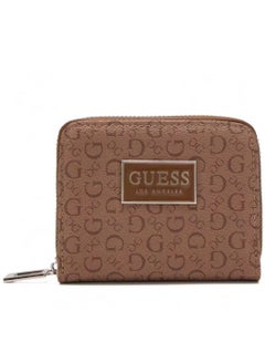 Buy GUESS Women Brand Logo Printed Zip Around Wallet in UAE