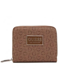 Buy GUESS Women Brand Logo Printed Zip Around Wallet in Saudi Arabia