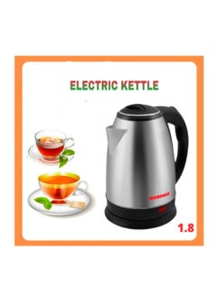 Buy Electric Kettle With Stainless Steel Body 1.8 L , 360 Degrees Cordless Kettle ,Automatically Turn Off FEATURES in UAE