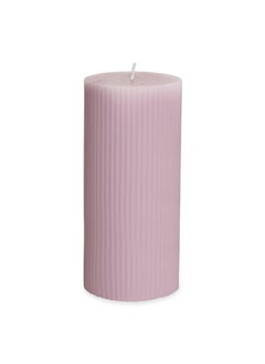 Buy Basic Lavender Candle Purple - 7X15 Cm in UAE