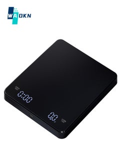 Buy Rechargeable Coffee Scale,3kg,0.11G Accuracy,Digital Food Kitchen Scale,Suitable for Hand-brewed Coffee,Baking,Jewelry,Herbs,Seasonings,43 Weight Nnit Conversions,Quick Tare Function in UAE