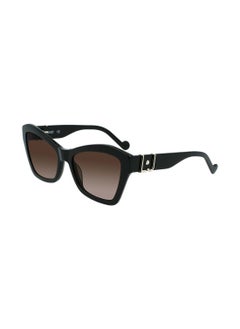 Buy Women's Full Rim Acetate Modified Rectangle Sunglasses LJ754SCH 5618 (001) in UAE