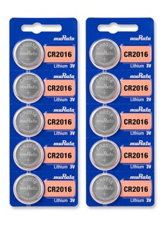 Buy CR2016 Lithium 3V Coin Cell 10 Batteries Made in Japan in Saudi Arabia