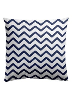 Buy Home Decorative Cushion White/Black 45x45centimeter in UAE