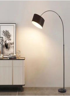 Buy Retractable Remote Control 3 Mode Lights Modern Creative Design LED Vertical Solid Base Floor Lamp Suitable for Living Room Bedroom Study Room in UAE