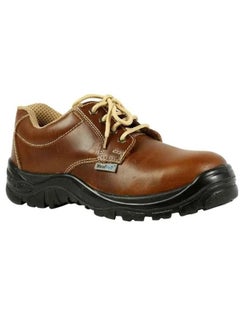 Buy SGT Leather Brown Safety Shoes, Size: 40 in UAE