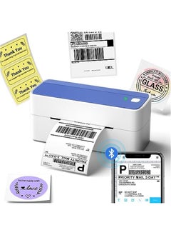 Buy Thermal Label Printer, 4X6 Shipping Label Printer for Small Business, Wireless Label Printer for Package for Phone & Pad & PC, Used for  UPS,  TikTok, USPS, FedEx, DHL in Saudi Arabia