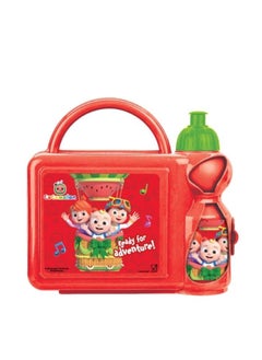 Buy Compact Sturdy and Durable Lightweight Portable Lunch Box With Water Bottle for Kids in Saudi Arabia