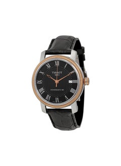 Buy T-Classic Bridgeport Powermatic 80 Black Dial Men's in UAE