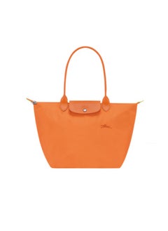 Buy Longchamp women's classic fashion Multi functional Medium travel bag dumpling bag handbag shopping bag long handle shoulder bag Orange in UAE