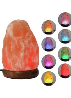 Buy Organic Secrets Himalayan Pink Salt Natural Shaped USB Lamp in UAE