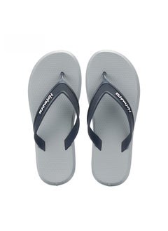 Buy Upgraded Solid Color Couples Flip-Flops Slip-Resistant Beach Sandals for MenGray [upgraded version]] Gray [upgraded version]] in Saudi Arabia