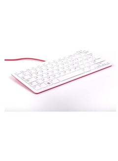 Buy Keyboard - UK Version Red/White in UAE