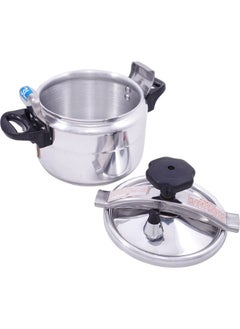 Buy Pressure Cooker For Fast Cook 5 Liters Silver in Saudi Arabia