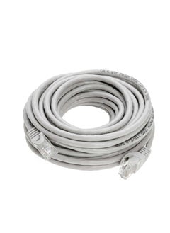 Buy Network cable UTP CAT6, 2xRJ45, 8 wires x 0.4 mm, white, 10m in UAE