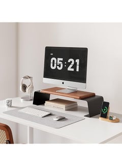 Printer Stand With Storage For Desk White Desktop Printer Stand Shelf Organzier For Home Office Heavy Duty Printer Riser Under Desk Small Table For Printer Copier Scanner P 163796047 - View #6