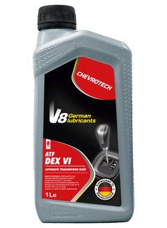 Buy V8 German Lubricants DEX VI Premium Automatic Transmission Fluid & Gear Oil – Smooth Shifting, Advanced Lubrication, and Optimized Performance, 1L in UAE