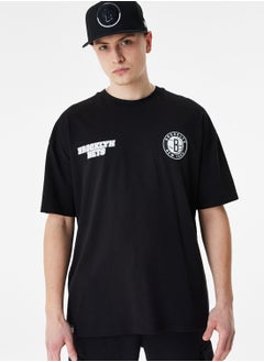 اشتري Brooklyn Nets Graphic Oversized T-Shirt في الامارات