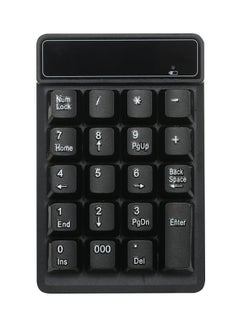 Buy 2.4G Wireless Numeric Keypad Black in Saudi Arabia
