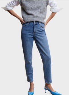 Buy High Waist Mom Jeans in UAE