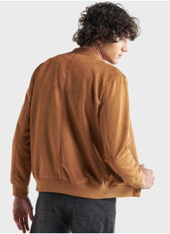 اشتري Zip Through Bomber Jacket في السعودية