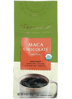 اشتري قهوة الهندباء العضوية شوكولاتة الماكا تحميص غامق خالية من الكافيين 11 أونصة 312 جم في الامارات