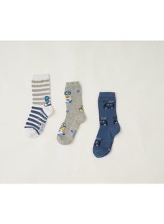 Buy Kids Boys Socks - 3 pieces - Color and Print May Vary in Egypt