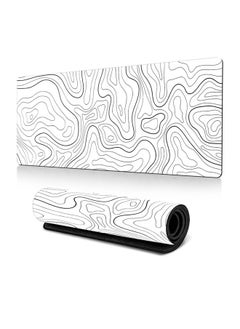 Buy Large Abstract Mouse Pad Gamer Office Computer Desk Mat, Size: 400 x 900 x 2mm(Abstract Fluid 23) in Saudi Arabia