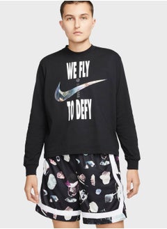 Buy Dri-Fit Boxy Swoosh Fly T-Shirt in Saudi Arabia