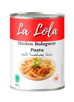 اشتري La Lola Chicken Bolognese Pasta, Ready-to-Eat, Meals in a Minute, Comfort Food, Homemade Recipe, Made in Spain, Easy Open Can, 420 g في الامارات