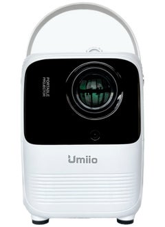 Buy Umiio A008 Portable  Smart LED Projector White in UAE