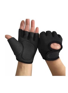 Buy SportQ 1 Pair Cycling Gloves Fitness Gym Weightlifting Half Finger Gloves for Men Women in Egypt