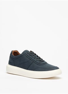 Buy Men's Solid  Lace-Up Low Ankle Sneakers in UAE