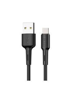 Buy USB Type C Cable - 3A Fast Charging Cable USB Type C Compatible For Samsung Huawei LG Xiaomi OPPO OnePlus in UAE