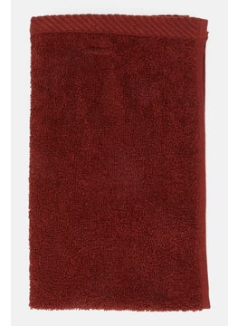 Buy Guest Face Towel 30 H x 50 L cm, Rust in Saudi Arabia